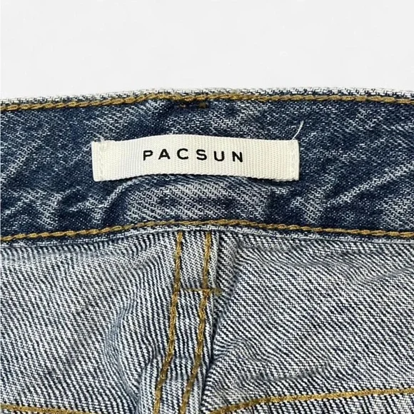 PacSun High Rise Straight Denim - Picture 2 of 4